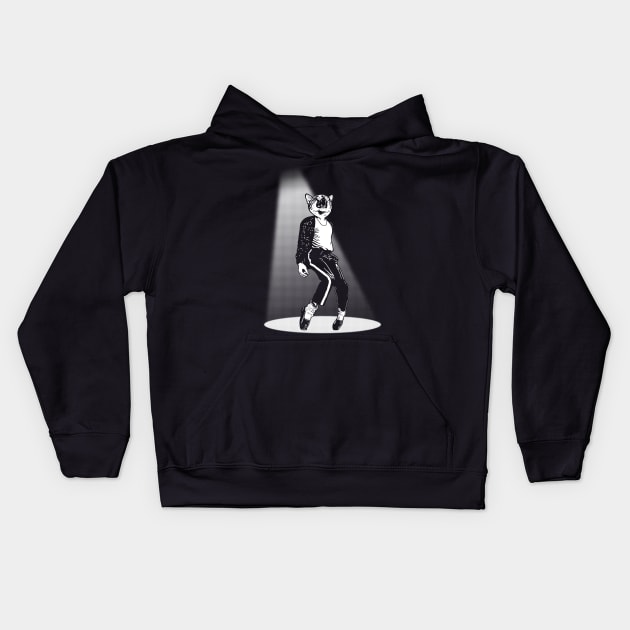 Cat of Pop Kids Hoodie by swcf